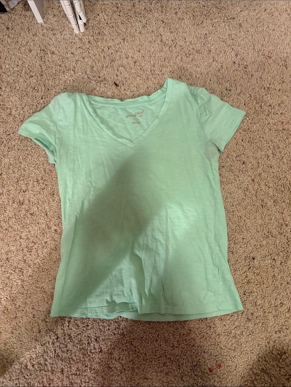 Light Green V-Neck Women’s Tee